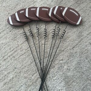 Wooden Football Pick
